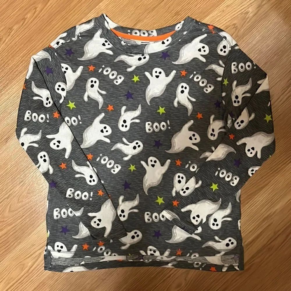 Halloween Top With Ghost Size XS